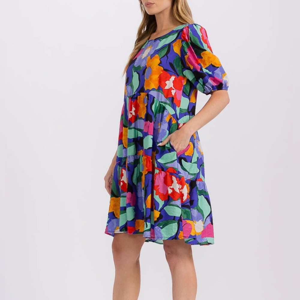 Floral Multicolor Dress
